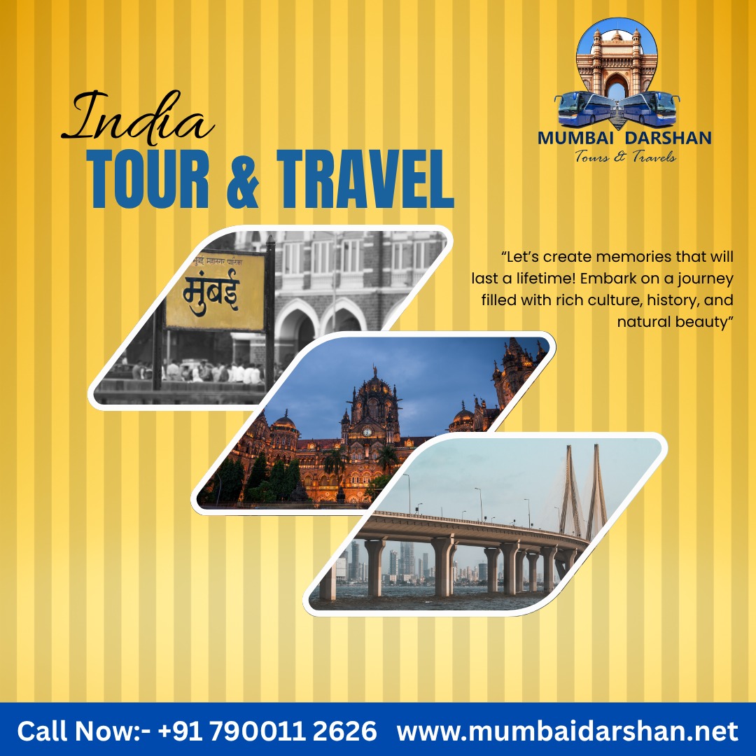  Explore the Spirit of Mumbai with Mumbai Darshan Tours & Travels! 