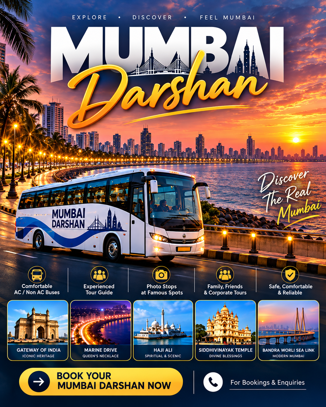 Explore. Discover. Feel Mumbai! 🌆🚌