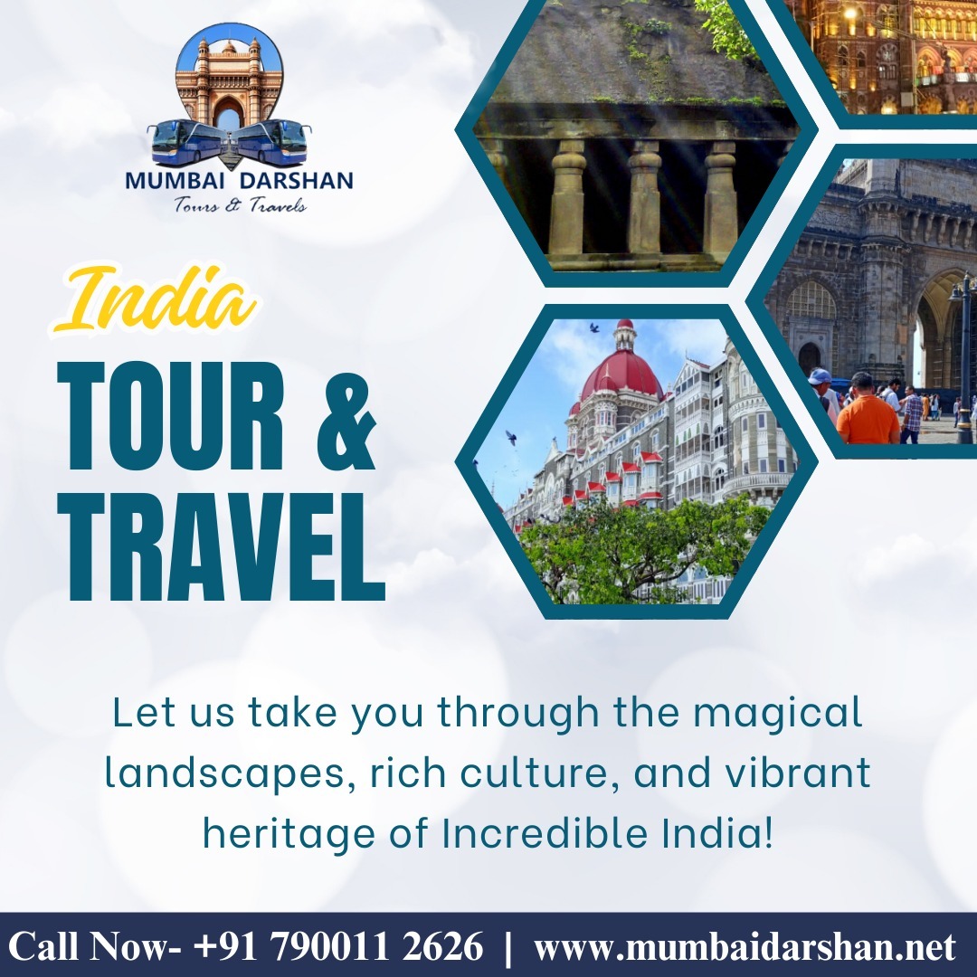Explore the Heart of India with Mumbai Darshan Tours & Travels!