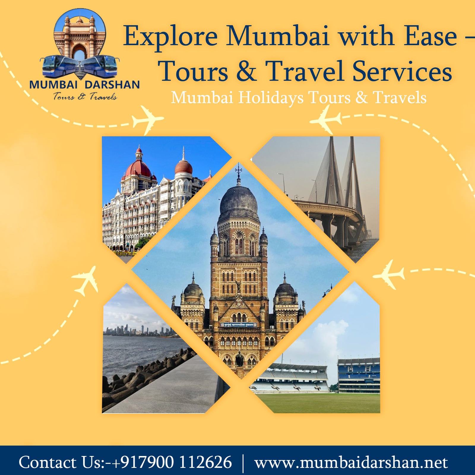  Explore the Magic of Mumbai with Mumbai Darshan Tours & Travels! 