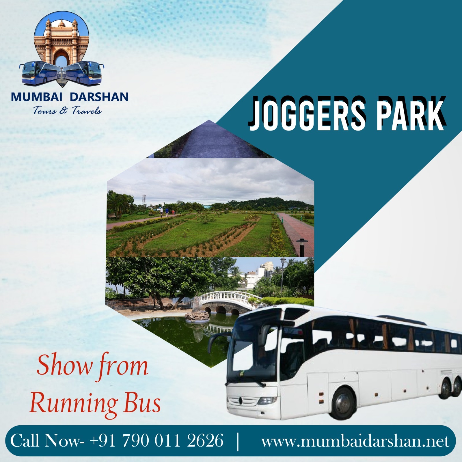  Discover the Tranquil Beauty of Joggers Park – From the Comfort of Our Luxury Bus! 