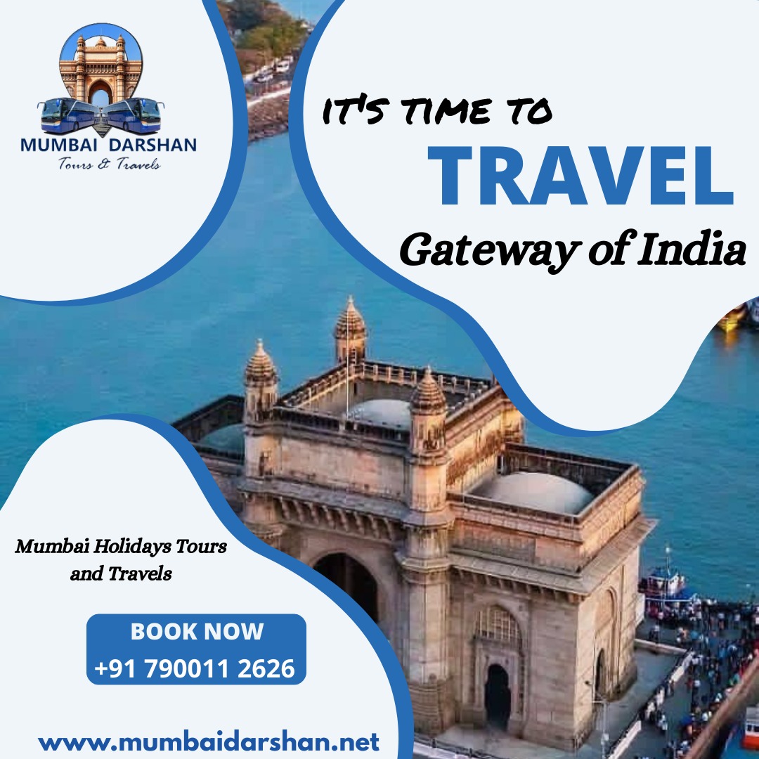 ✨ It’s Time to Travel – Discover the Gateway of India with Mumbai Darshan! ✨