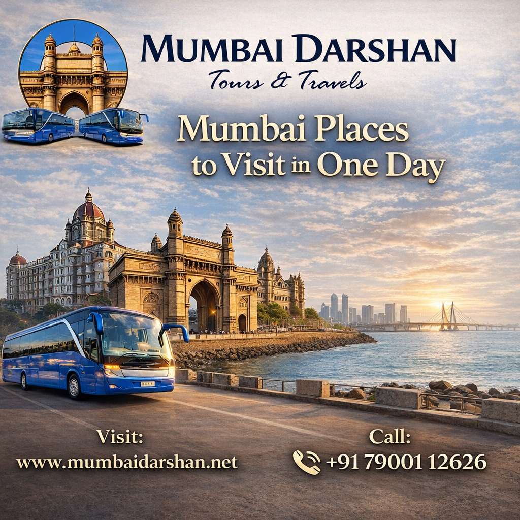 Mumbai Places to Visit in One Day | Mumbai Darshan