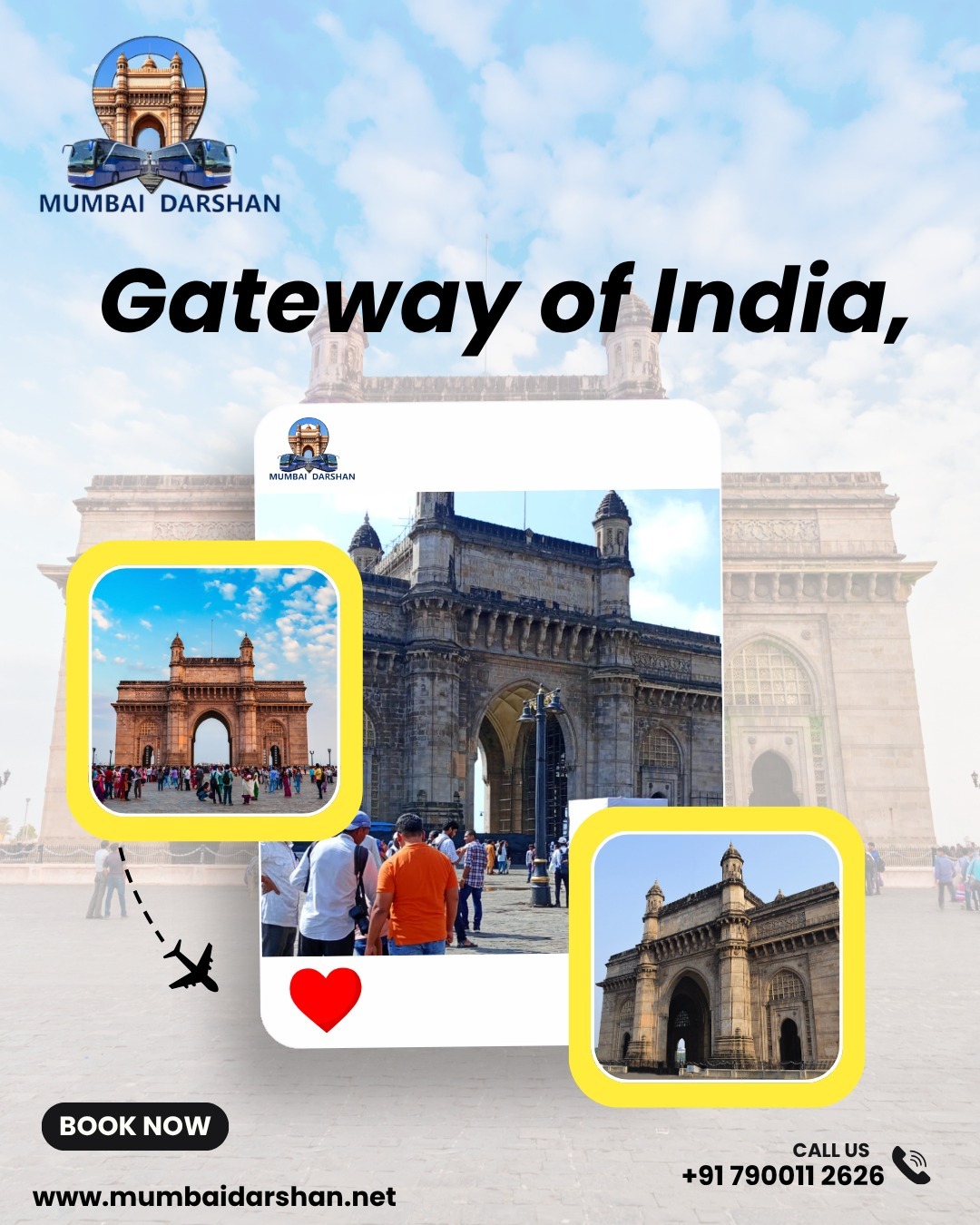 Discover the timeless beauty of Mumbai with an unforgettable visit to the iconic Gateway of India 