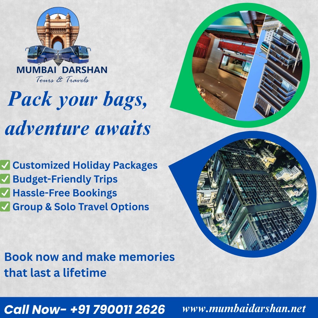 Explore Mumbai with Mumbai Darshan Tours & Travels!