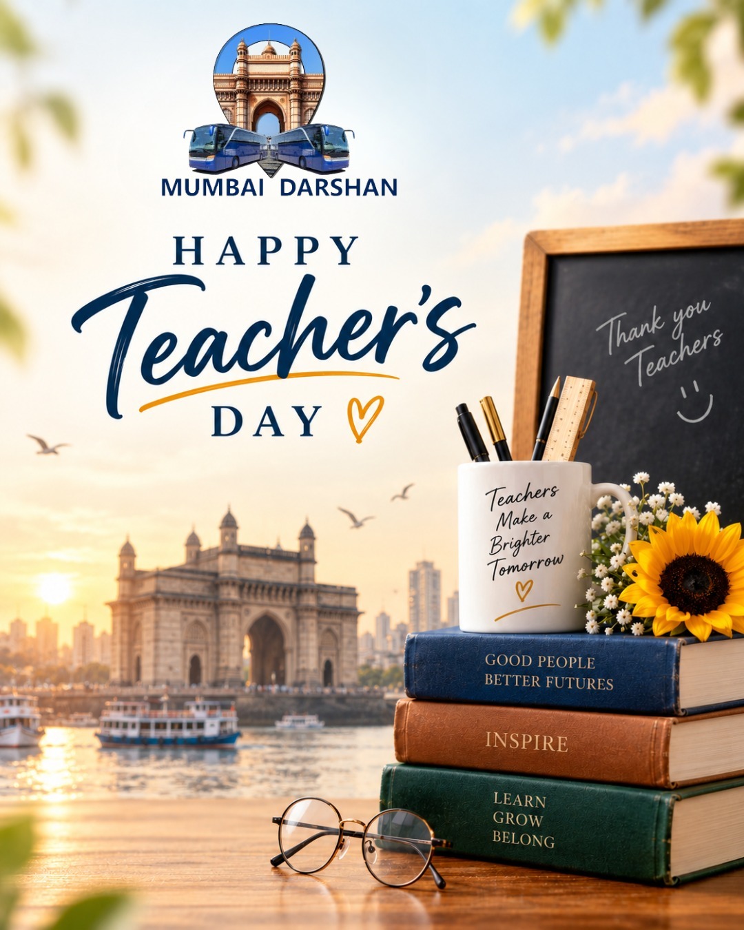 A teacher’s guidance can turn every journey into a brighter destination. 
