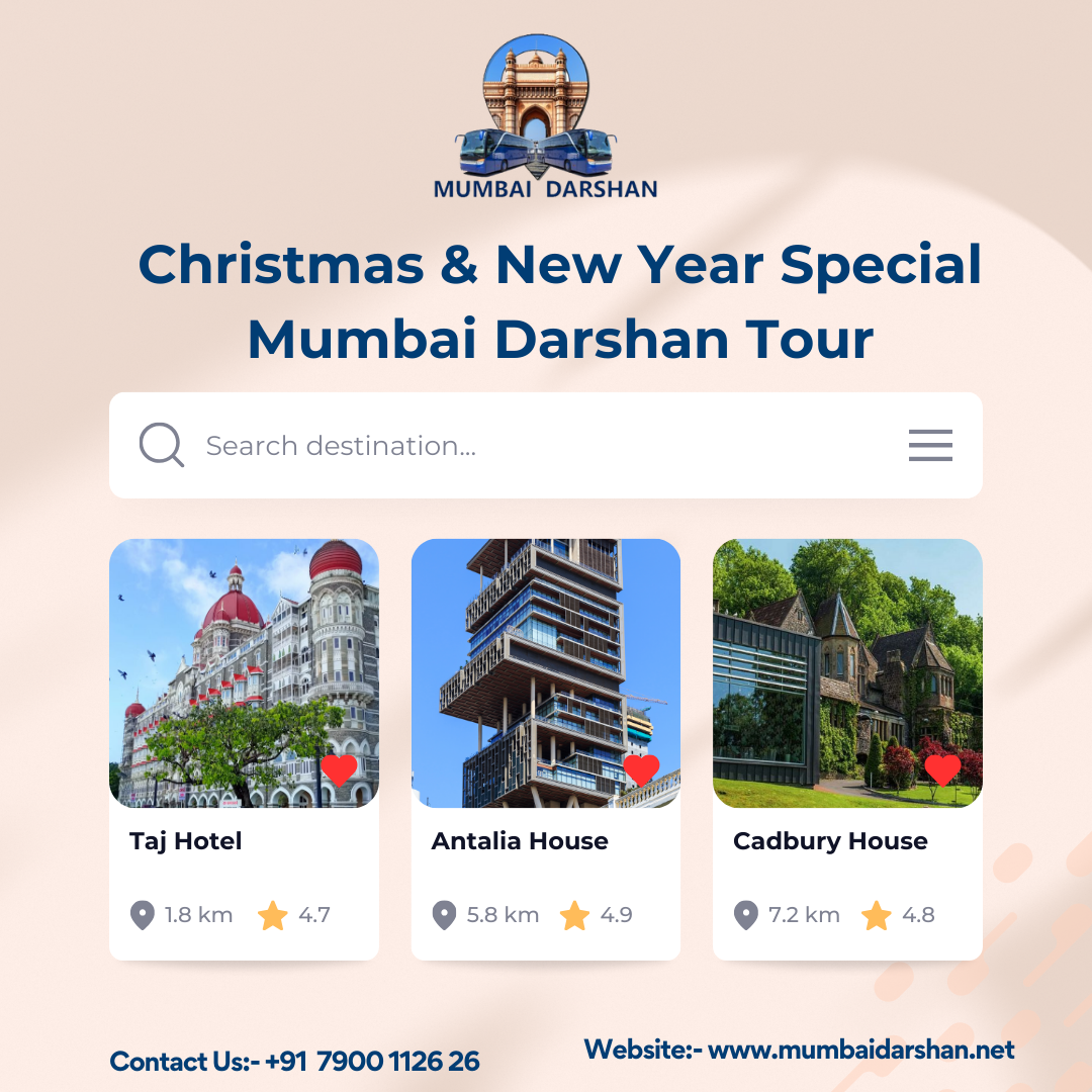 Celebrate Christmas & New Year with a Special Mumbai Darshan Tour
