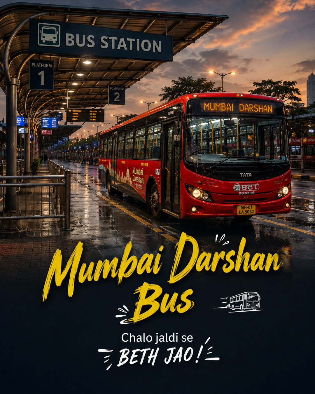 **MUMBAI DARSHAN BUS 🚌**